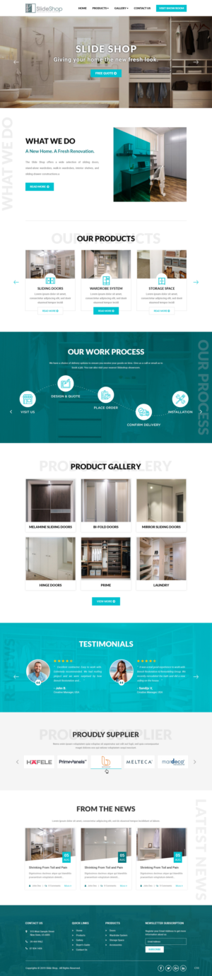 Web Design by pb for this project | Design: #22312500