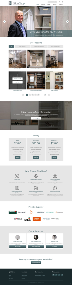 Web Design by pb for this project | Design: #22322045