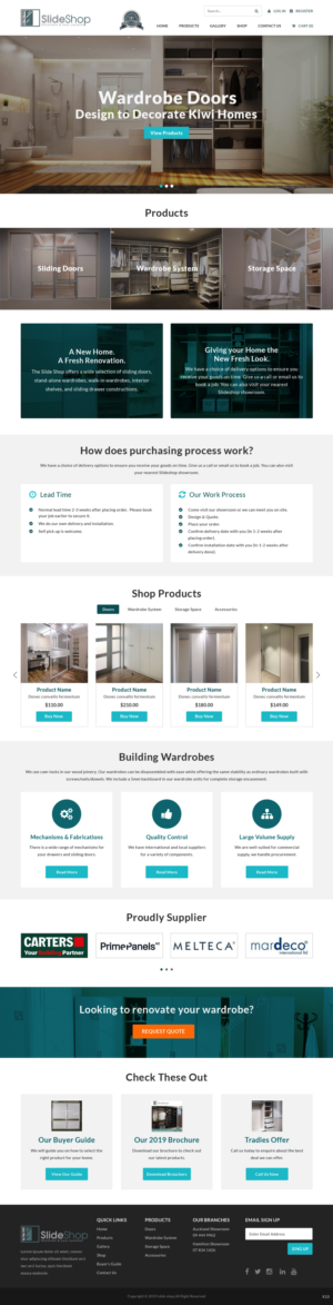 Web Design by pb for this project | Design: #22322048