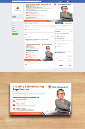 Protecting Families Networks | Facebook-Design von ecorokerz