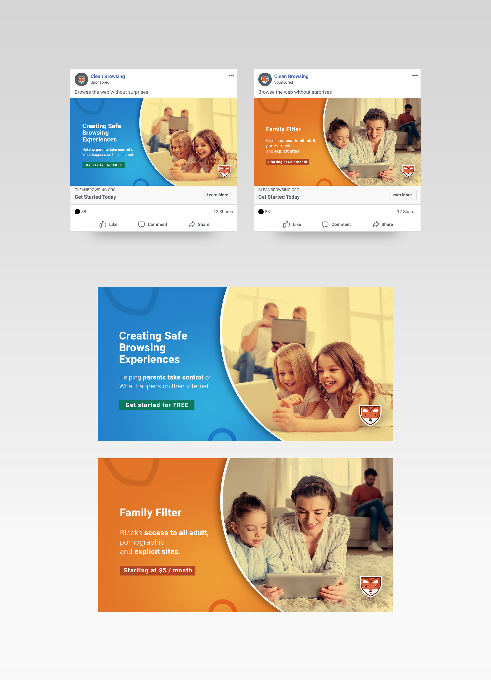 Facebook Design by Dingo for this project | Design #22400039