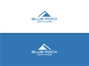 Blue Rock Software | Design de Logo par Atvento Graphics