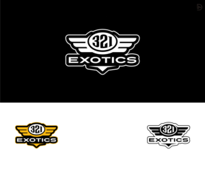 321 EXOTICS | Diseño de Logo por D_Mantra
