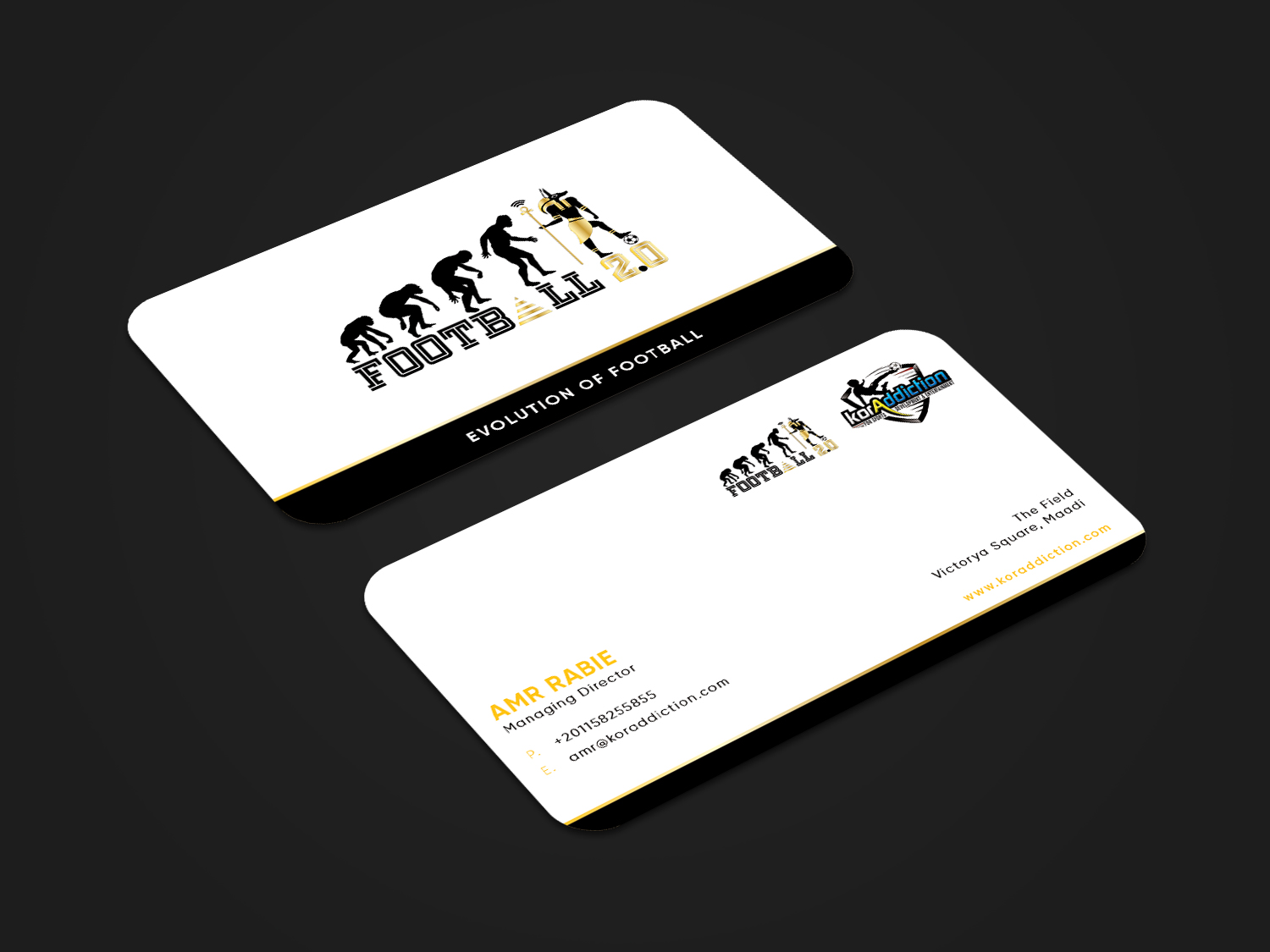 Business Card Design by alvinfadoil for FOOTGENiX | Design #22315006