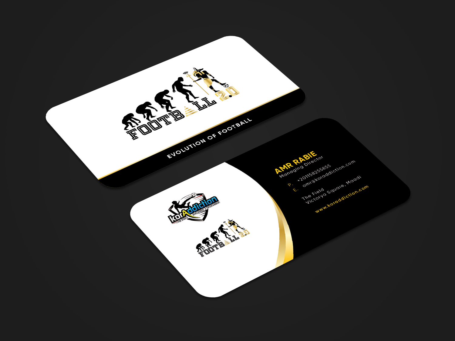 Visitenkarten-Design von alvinfadoil für FOOTGENiX | Design #22315016