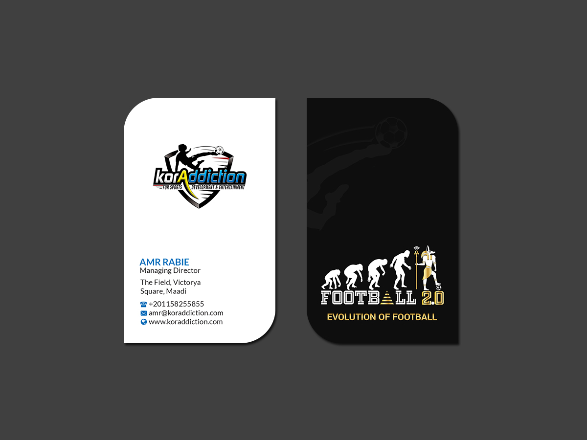 Business Card Design by Creations Box 2015 for FOOTGENiX | Design #22317908