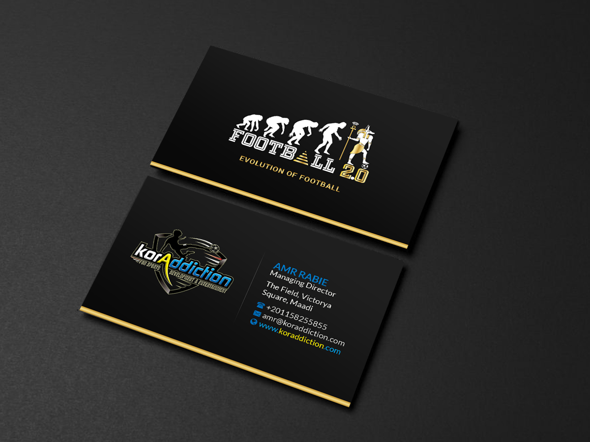 Business Card Design by Creations Box 2015 for FOOTGENiX | Design #22317909