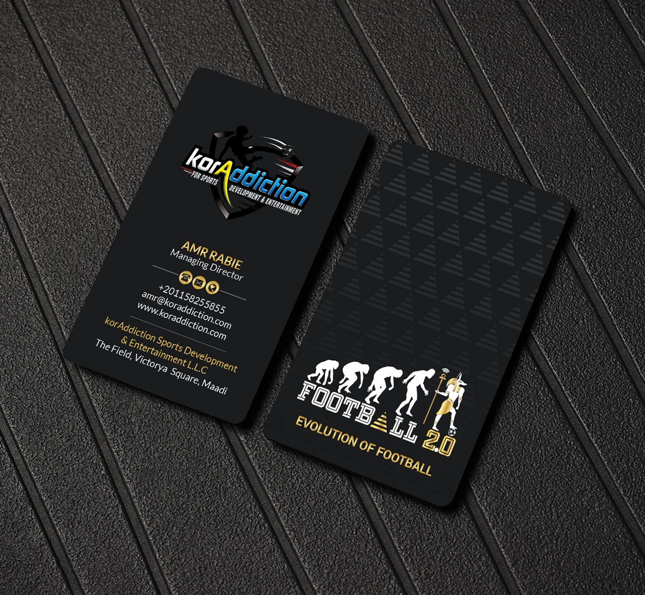 Design de Carte de Visite par Creations Box 2015 pour FOOTGENiX | Design : #22317911