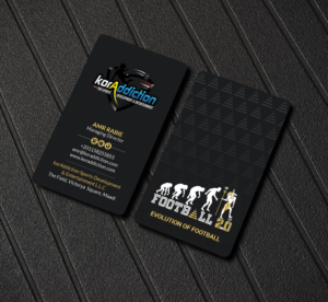 Diseño de Tarjeta de Presentación por Creations Box 2015 para FOOTGENiX | Diseño #22317911