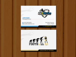 Business Card Design by Creations Box 2015 for FOOTGENiX | Design: #22317914