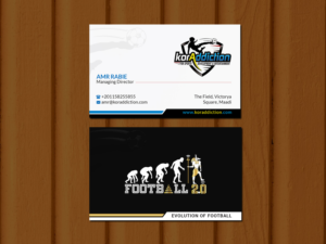 Business Card Design by Creations Box 2015 for FOOTGENiX | Design: #22317915