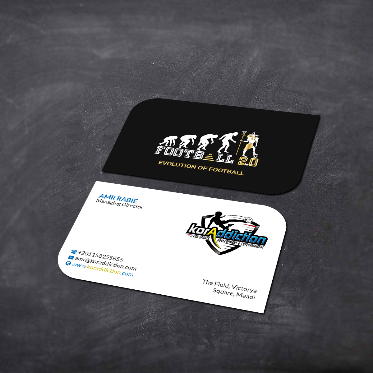 Business Card Design by Creations Box 2015 for FOOTGENiX | Design #22317916