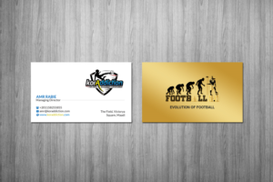 Business Card Design by Creations Box 2015 for FOOTGENiX | Design: #22317917