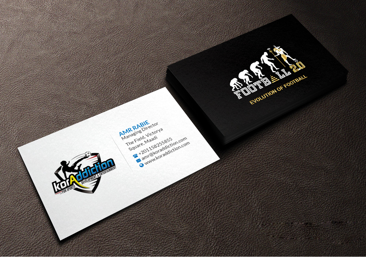 Business Card Design by Creations Box 2015 for FOOTGENiX | Design #22317927