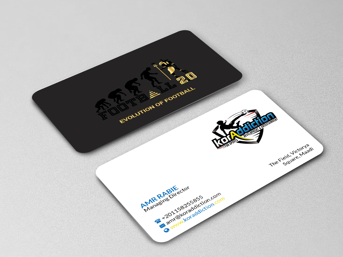 Business Card Design by Creations Box 2015 for FOOTGENiX | Design #22320386