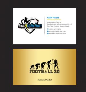 Business Card Design by chandrayaan.creative for FOOTGENiX | Design: #22323712