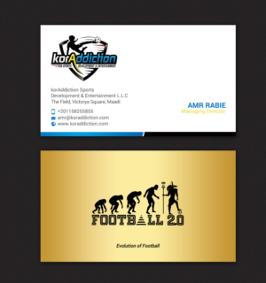 Business Card Design by chandrayaan.creative for FOOTGENiX | Design: #22323713