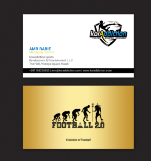 Business Card Design by chandrayaan.creative for FOOTGENiX | Design: #22323716