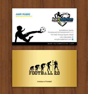 Business Card Design by chandrayaan.creative for FOOTGENiX | Design: #22323719