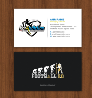 Business Card Design by chandrayaan.creative for FOOTGENiX | Design: #22323721