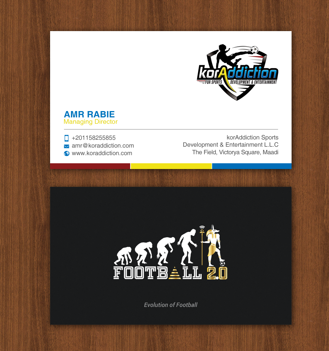 Business Card Design by chandrayaan.creative for FOOTGENiX | Design #22323724