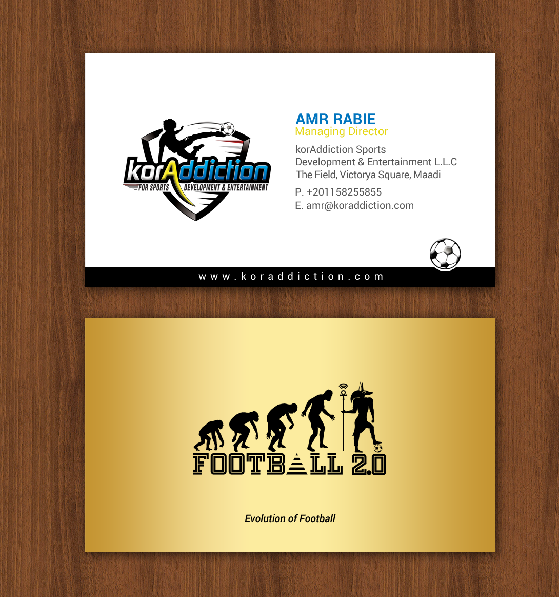 Business Card Design by chandrayaan.creative for FOOTGENiX | Design #22323728