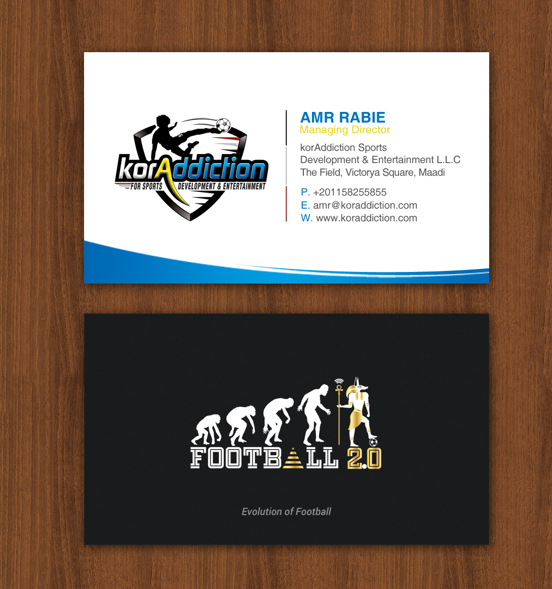 Business Card Design by chandrayaan.creative for FOOTGENiX | Design #22323729