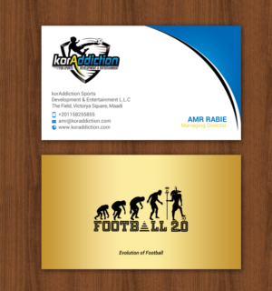 korAddiction Business Card | Business Card Design by chandrayaan.creative