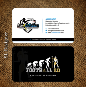 Design de Carte de Visite par SL Designer pour FOOTGENiX | Design : #22315704