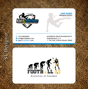 Design de Carte de Visite par SL Designer pour FOOTGENiX | Design : #22315707