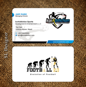 Design de Carte de Visite par SL Designer pour FOOTGENiX | Design : #22315708