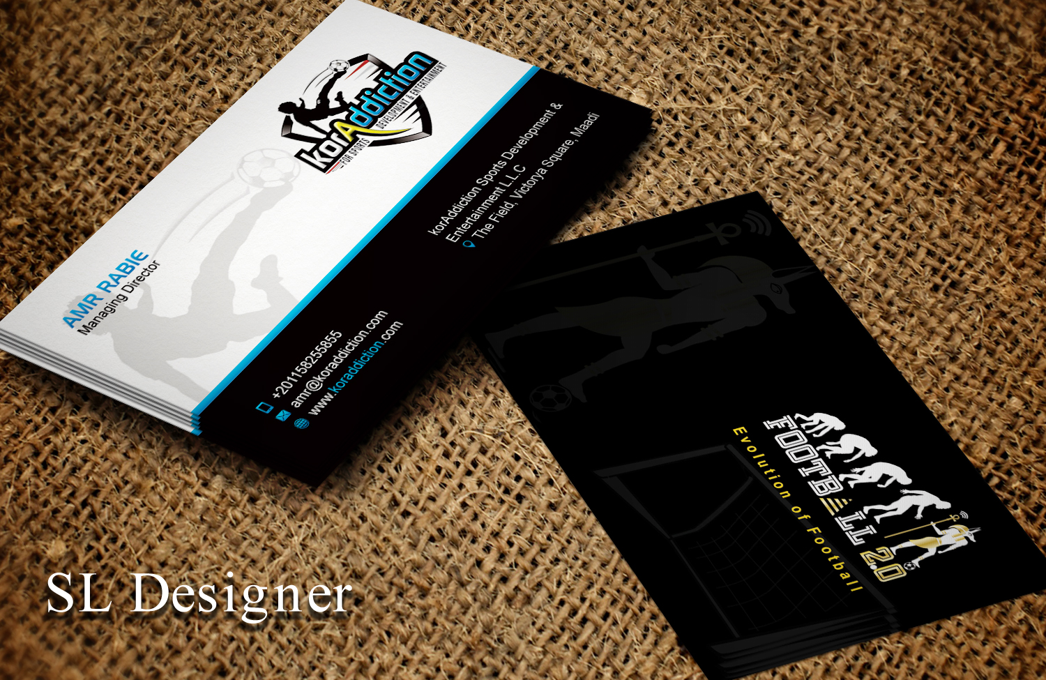 Visitenkarten-Design von SL Designer für FOOTGENiX | Design #22315714