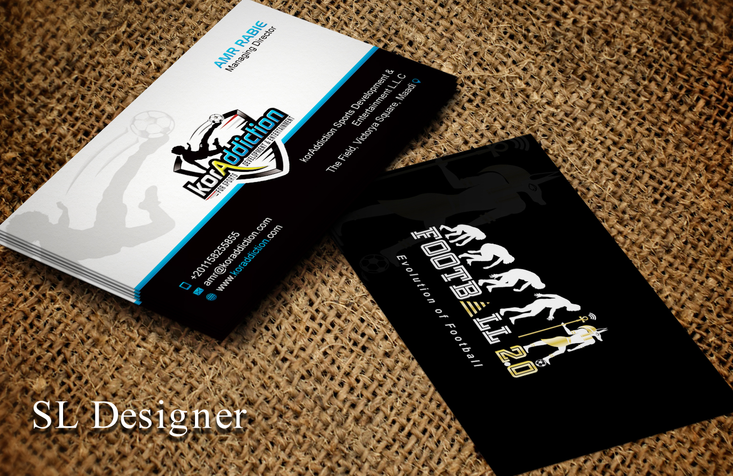 Visitenkarten-Design von SL Designer für FOOTGENiX | Design #22315717