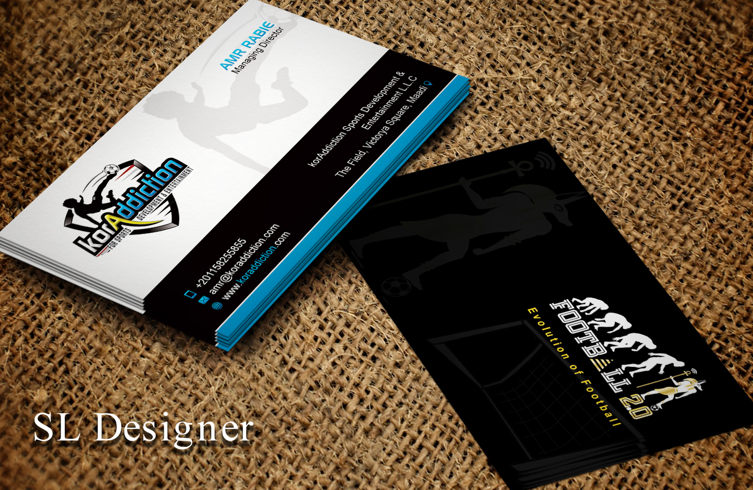 Visitenkarten-Design von SL Designer für FOOTGENiX | Design #22315724