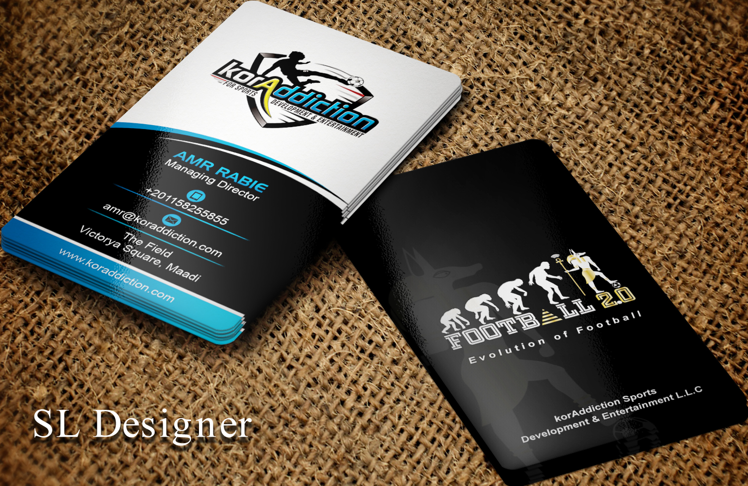 Visitenkarten-Design von SL Designer für FOOTGENiX | Design #22315727