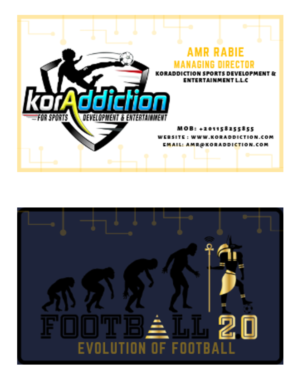 Business Card Design by amable_adeeba for FOOTGENiX | Design: #22322559