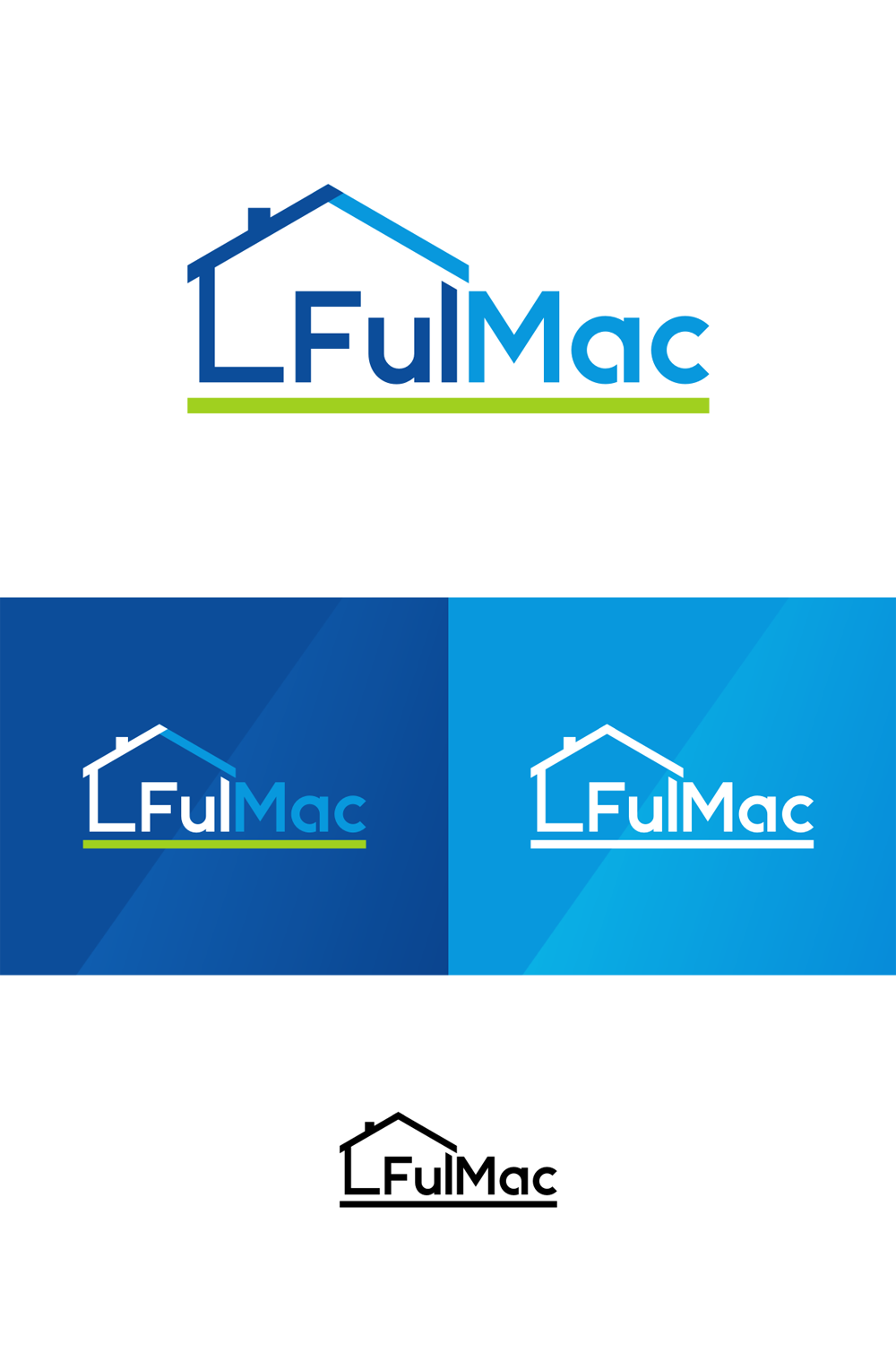 Logo Design by D.an for FulMac RE GmbH | Design #22333743