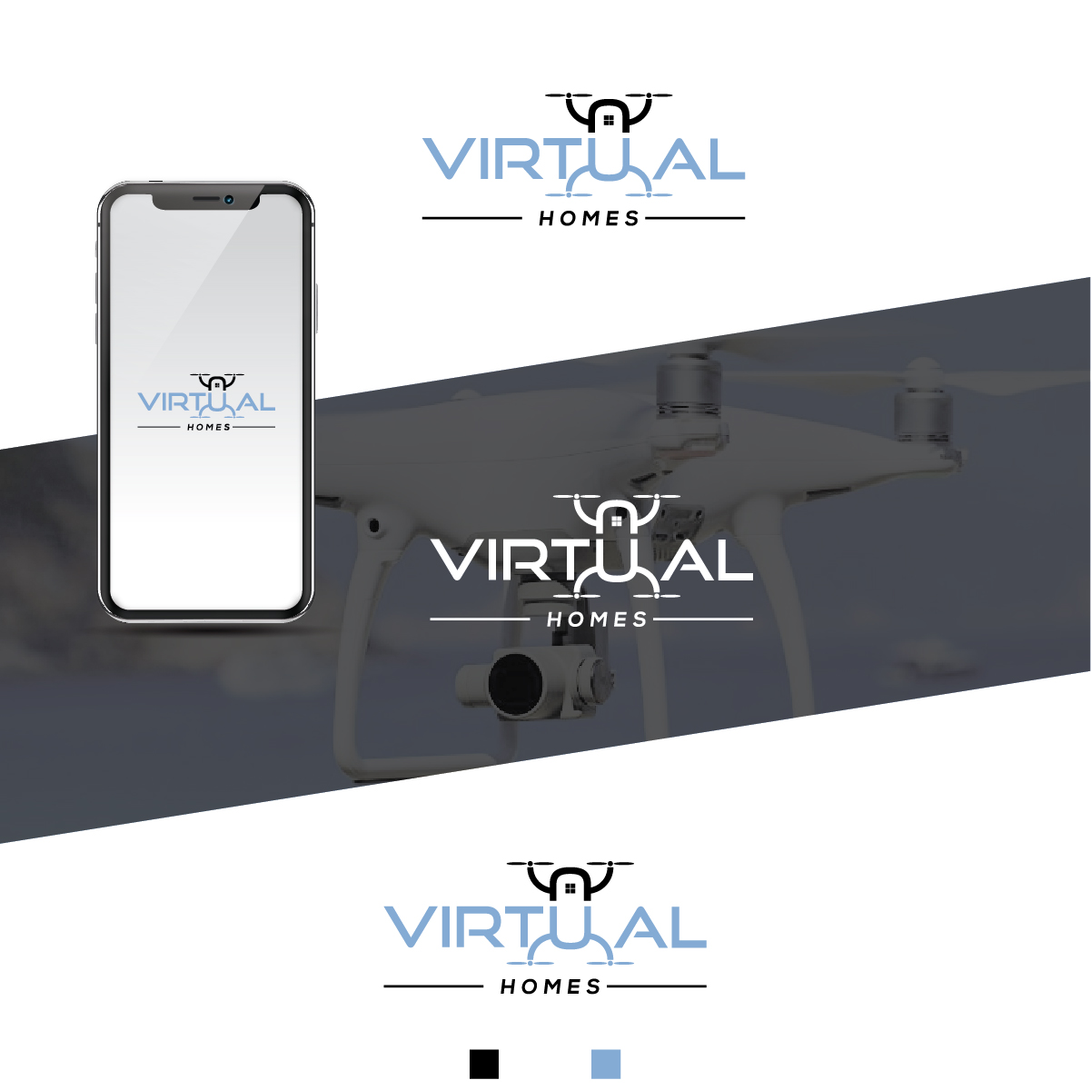 Diseño de Logo por Deziners Zone para virtual homes | Diseño #22319726