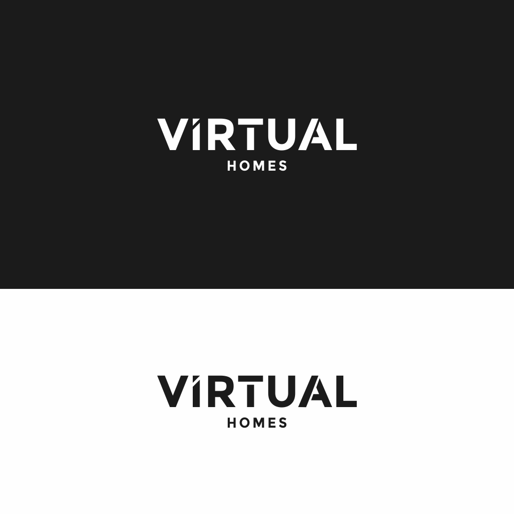 Logo Design by rinaldoajigunadi 2 for virtual homes | Design #22322833