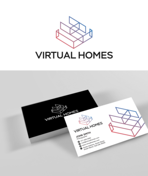 Logo Design by sherman for virtual homes | Design: #22357723