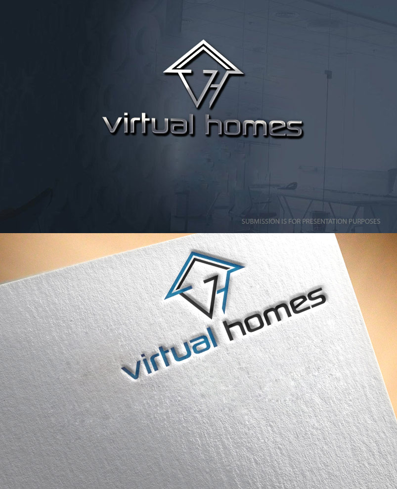 Diseño de Logo por graphicevolution para virtual homes | Diseño #22320156