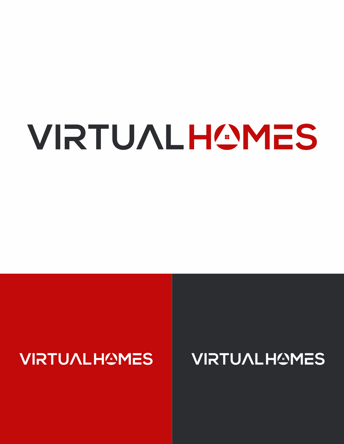 Logo Design by Nur Romi for virtual homes | Design #22315187