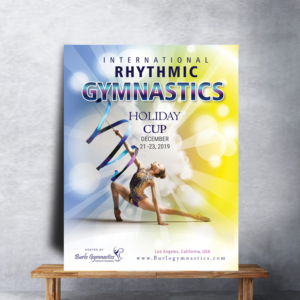 Poster-Design von uk für Burlo Gymnastics | Design: #22316576