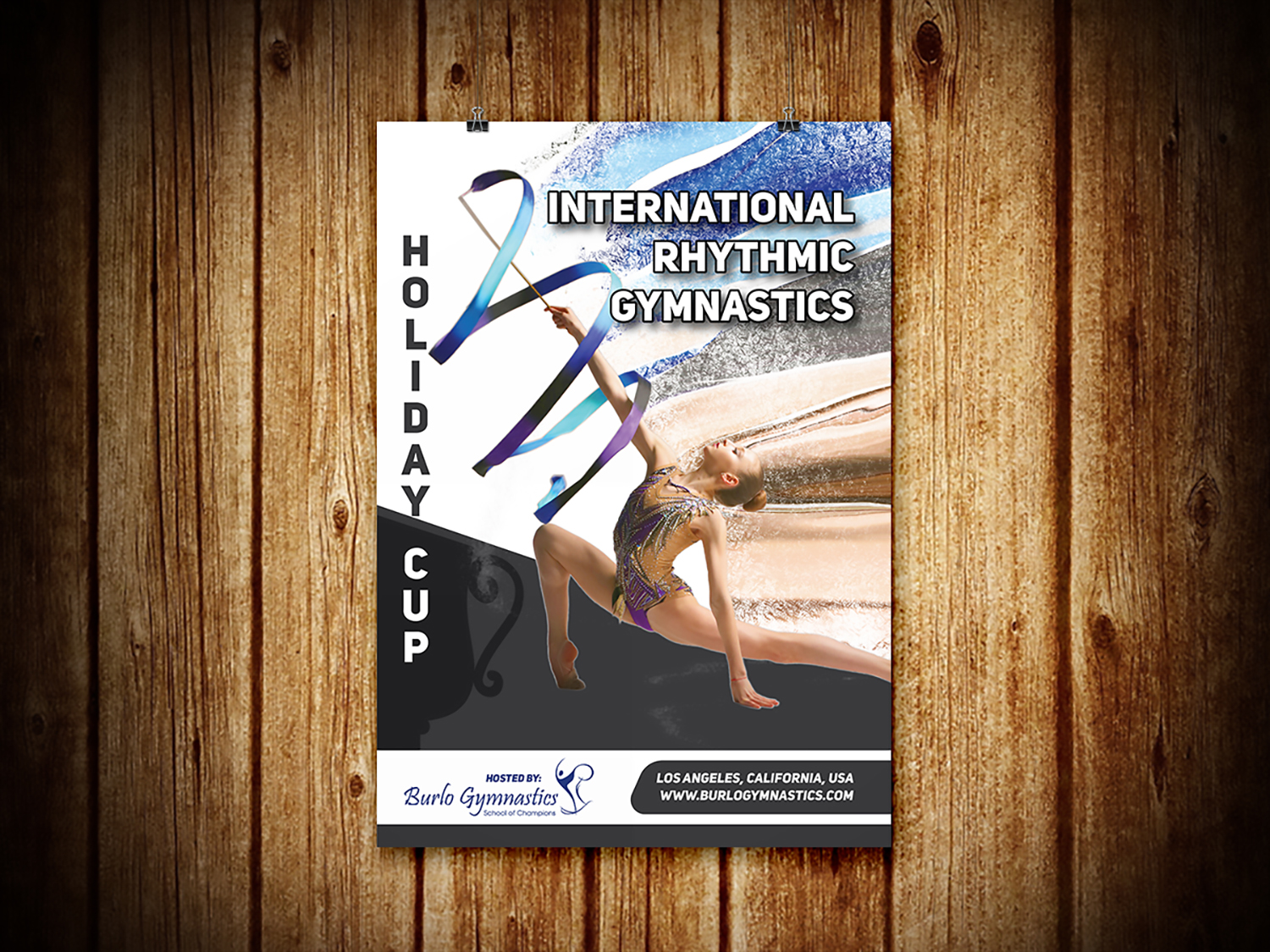 Poster Design by Deziners Zone for Burlo Gymnastics | Design #22326875