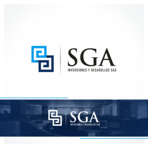 Logo Design by yanuaryanuar for SGA Inversiones y Desarollos SAS | Design: #22347065