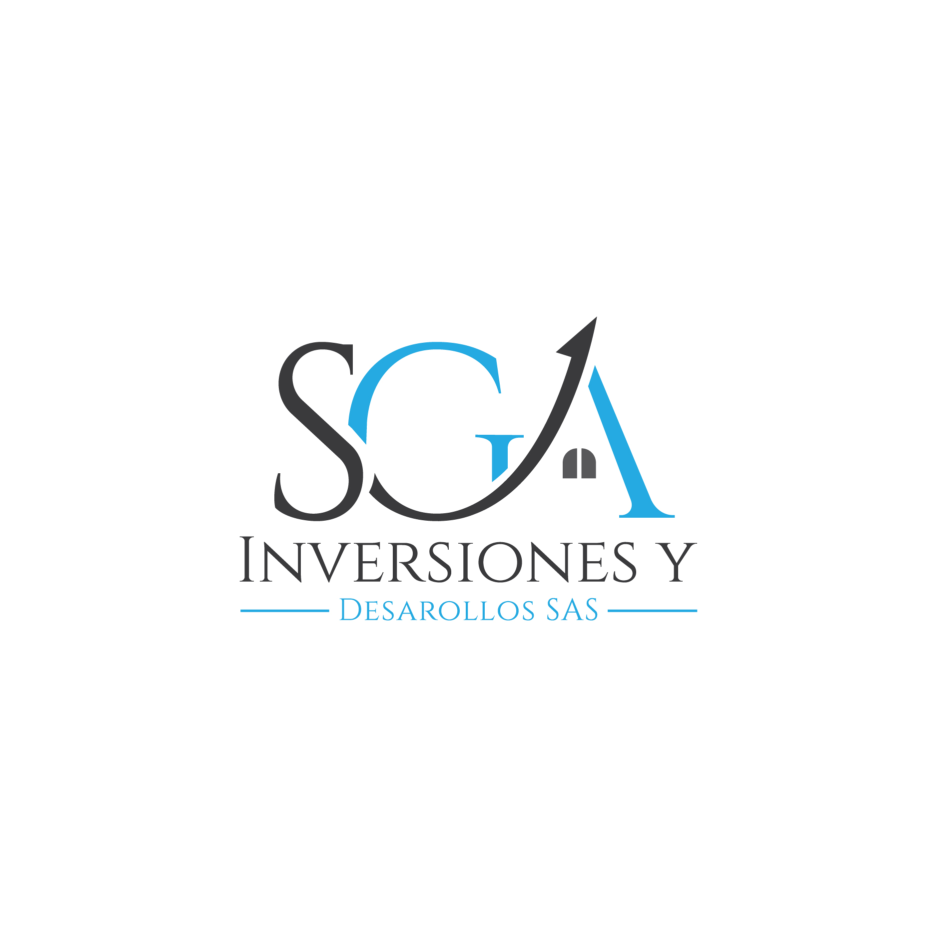 Logo Design by debdesign for SGA Inversiones y Desarollos SAS | Design #22324427
