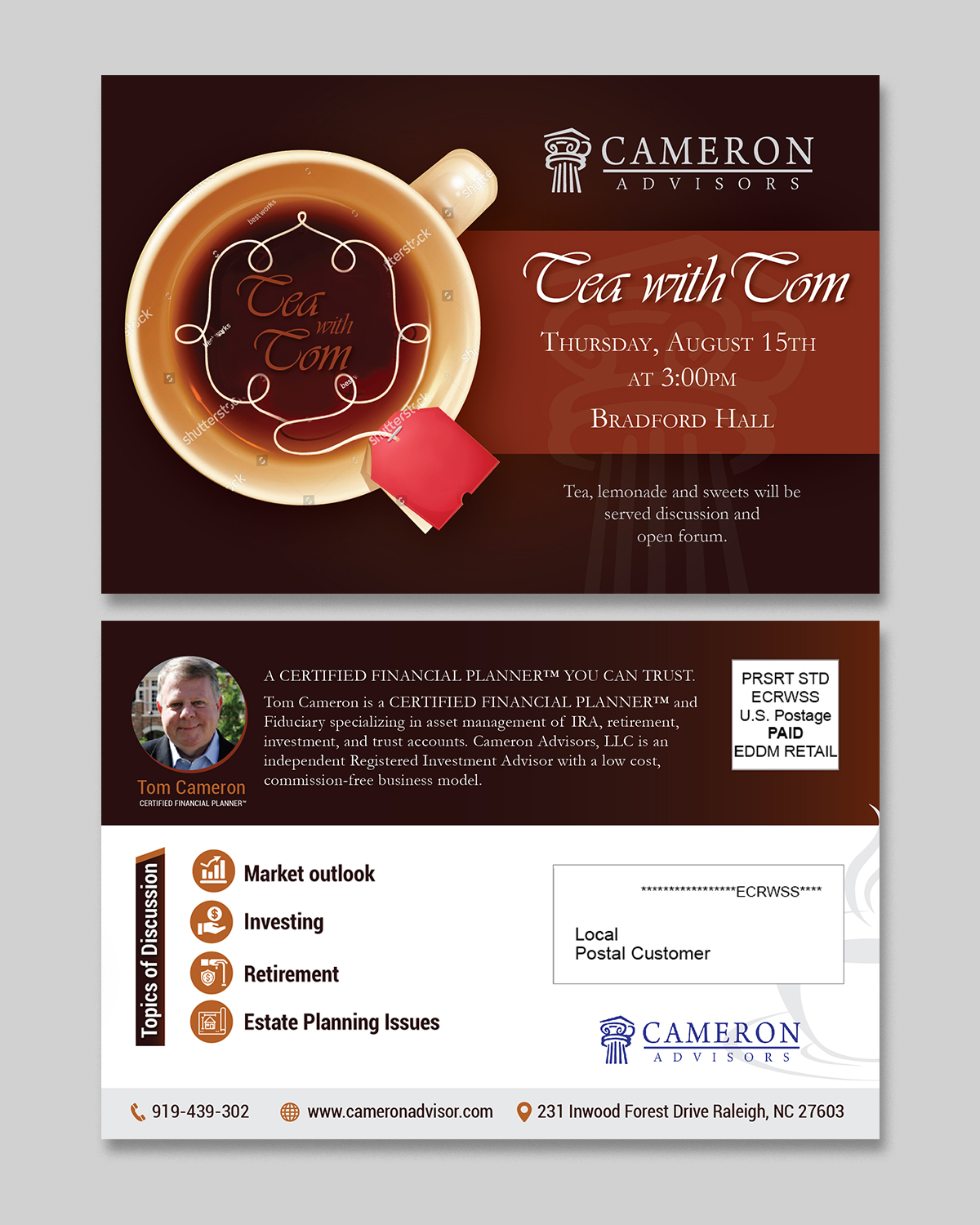 Postcard Design by D Creative for this project | Design #22346940