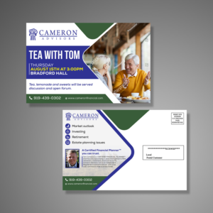 Postcard Design by Creative Milan for this project | Design #22344035