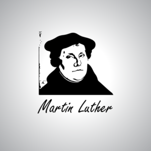 Lutheran youth group needs an updated image of Martin Luther. | Graphic Design by :) Zoya
