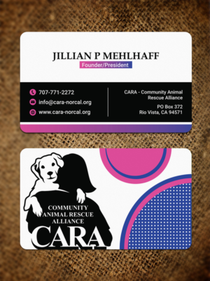 Business Card for Animal Rescue | Diseño de Tarjeta de Presentación por JK18